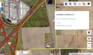 Satellite image of Barbre Farms LLC