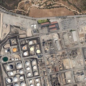 Overhead view of Phillips 66