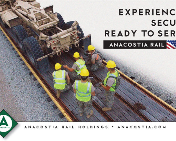 Advertisement for veteran hiring by Anacostia Rail Holdings