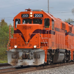 Chicago South Shore Freight locomotive
