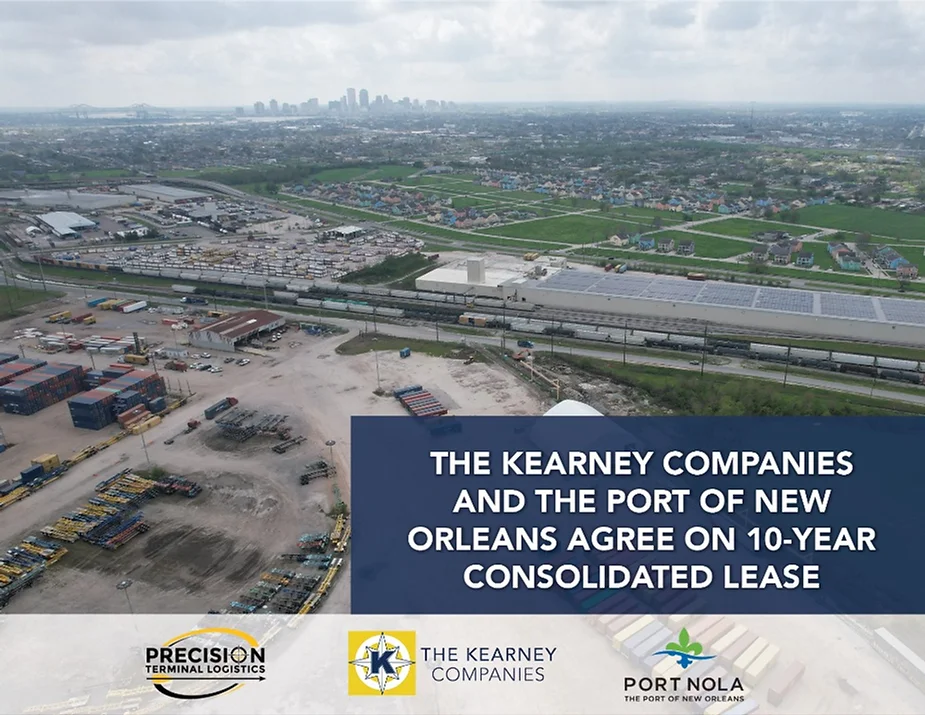 The Kearney Companies and the Port of New Orleans agree on 10-year consolidated lease