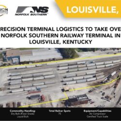 Precision Terminal Logistics to take over Norfolk Southern Railway Terminal In Louisville, KY